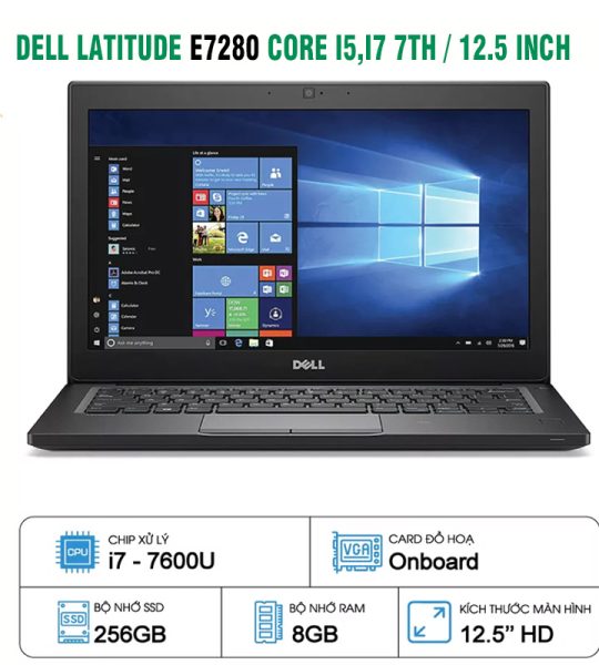 Dell Latitude E7280 Core i5,i7 7th