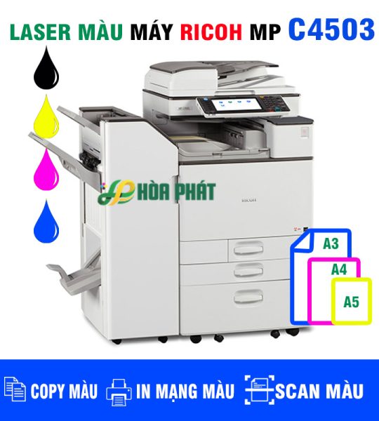 Máy photocopy màu RICOH MP C4503